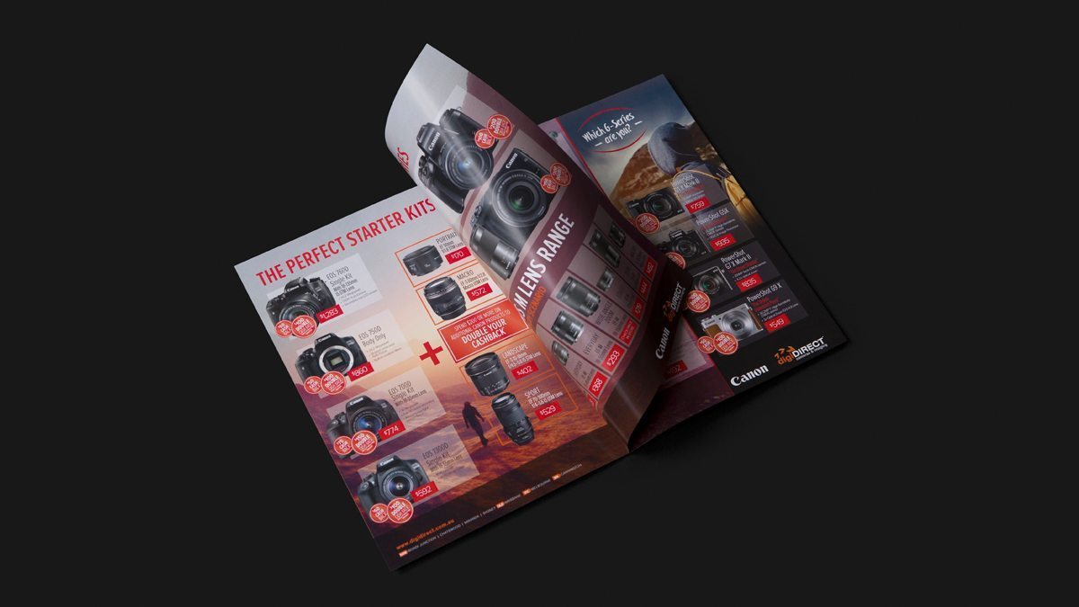 digiDIRECT collateral printed catalogue